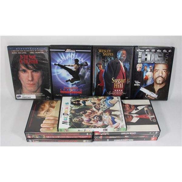 11 DVDS - INCLUDING FAHRENHEIT 9/11