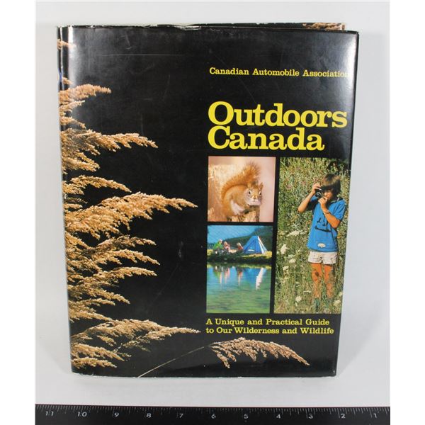 CAA OUTDOORS CANADA HARDCOVER BOOK