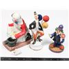 Image 1 : CERAMIC CLOWN FIGURES