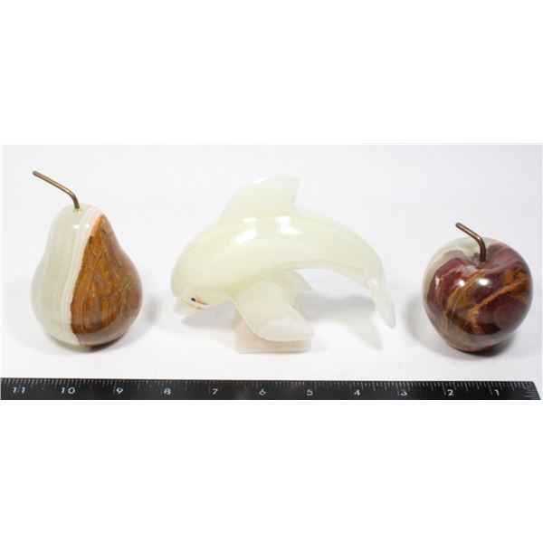 DOLPHIN STONE SCULPTURE / OTHER FIGURES