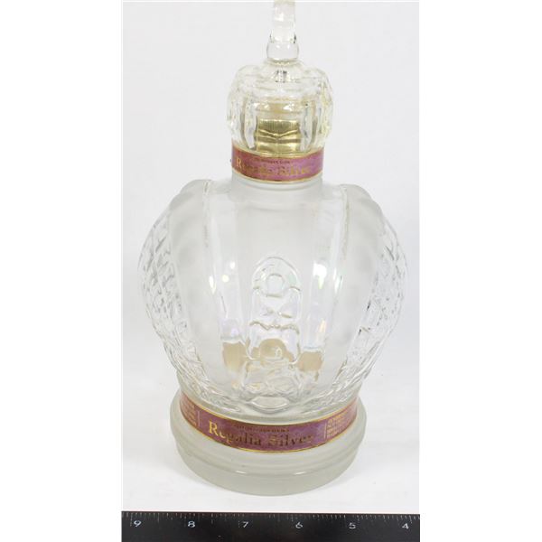 "REGALIA SILVER" ELITE RUSSIAN VODKA DECANTER