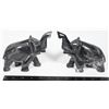 Image 1 : PAIR OF ELEPHANT STONE SCULPTURES