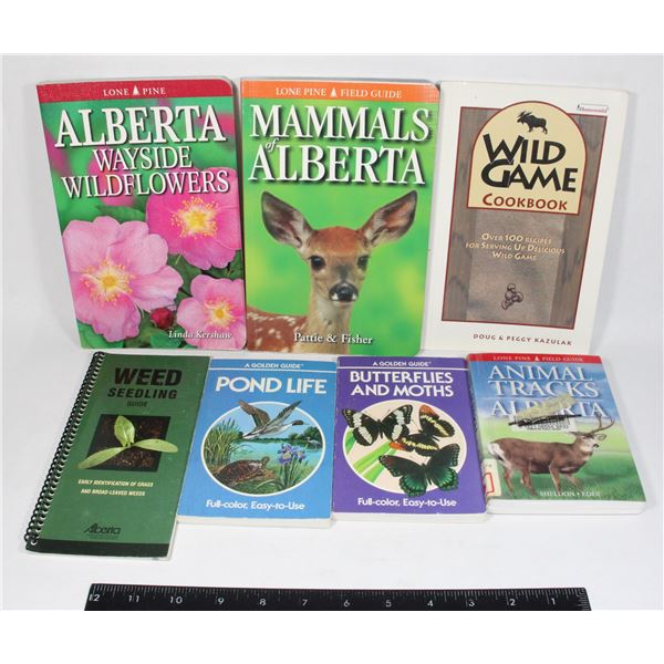 BUNDLE OF BOOKS MOSTLY NATURE THEMED INCLUDING