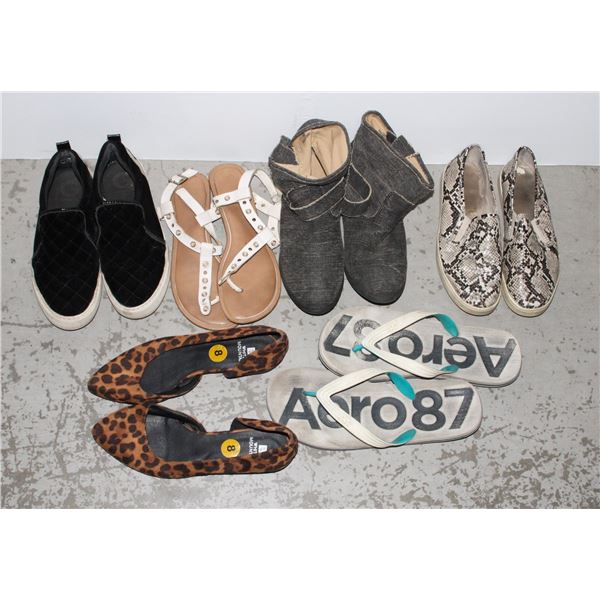 LOT OF WOMEN'S FOOTWEAR
