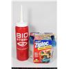 Image 1 : NEW SIPLOC CONTAINERS SET AND A BIOSSTEEL
