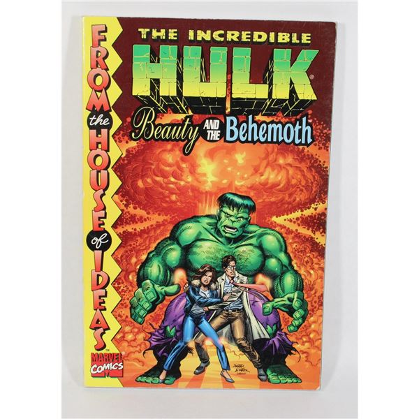 MARVEL THE HULK BEAUTY ND THE BEHEMOTH PAPERBACK