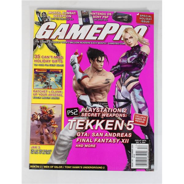 GAMEPRO MAGAZINE DEC 2004