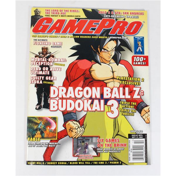 GAMEPRO MAGAZINE SEPTEMBER 2004