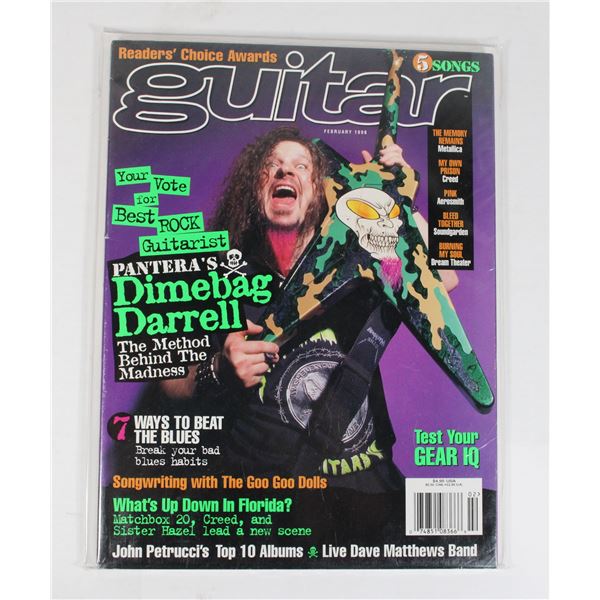 GUITAR MAGAZINE FEBRUARY 1998