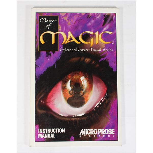 MASTER OF MAGIC PC INSTRUCTION MANUAL