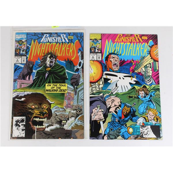 MAVEL COMICS PUNISHER & THE NIGHTSTALKERS