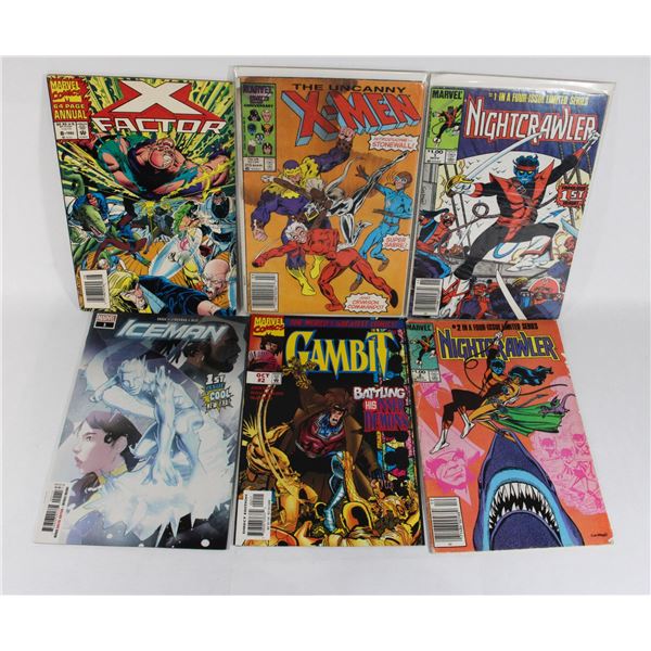 LOT OF X-MEN SPINOFF COMICS