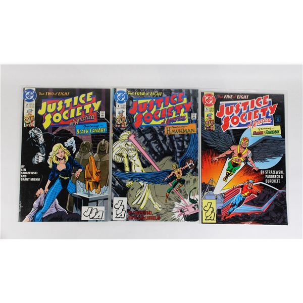DC JUSTICE SOCIETY OF AMERICA COMICS
