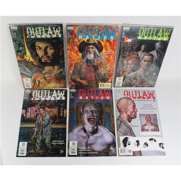 VERTIGO DC OUTLAW NATION COMICS
