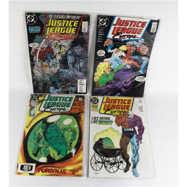 DC COMICS JUSTICE LEAGUE EUROPE