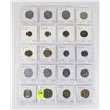 Image 1 : 20 COINS 3 COUNTRIES