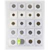 Image 1 : 20 COINS 4 COUNTRIES