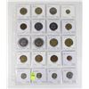 Image 1 : 20 COINS 6 COUNTRIES