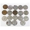 Image 3 : LOT OF CANADIAN NICKELS 1940'S-1960'S MIXED YEARS