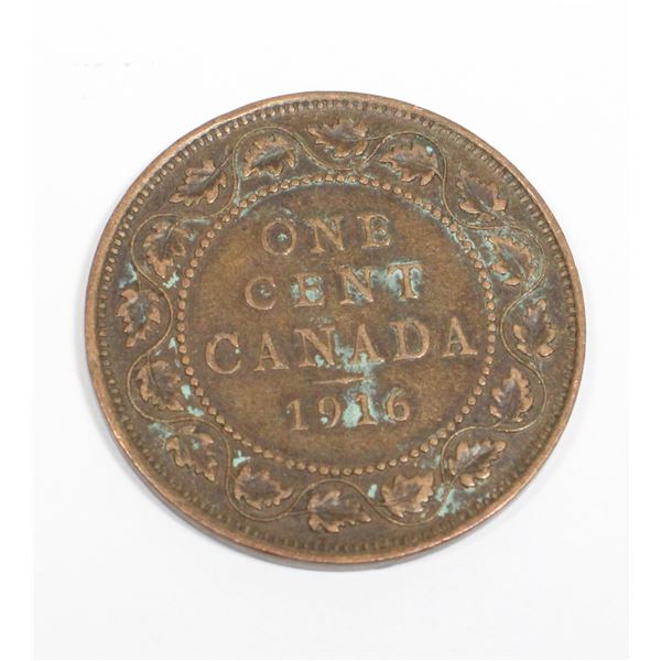 1916 CANADIAN LARGE CENT