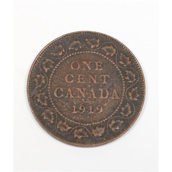 1919 CANADIAN LARGE CENT