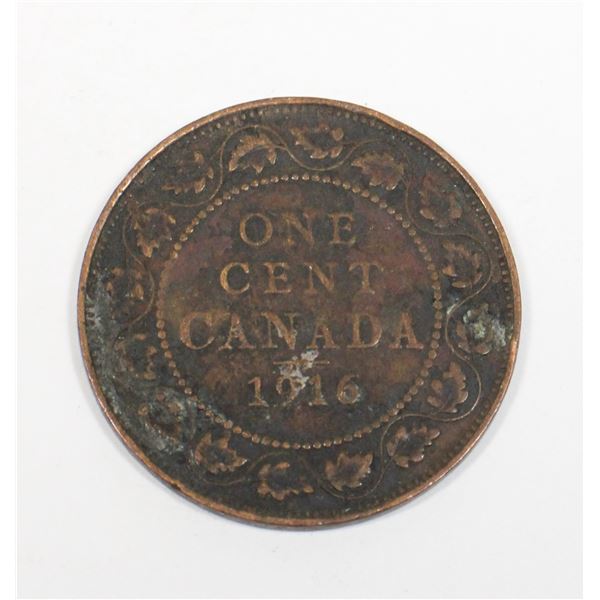 1916 CANADIAN LARGE CENT