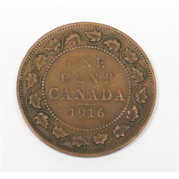 1916 CANADIAN LARGE CENT