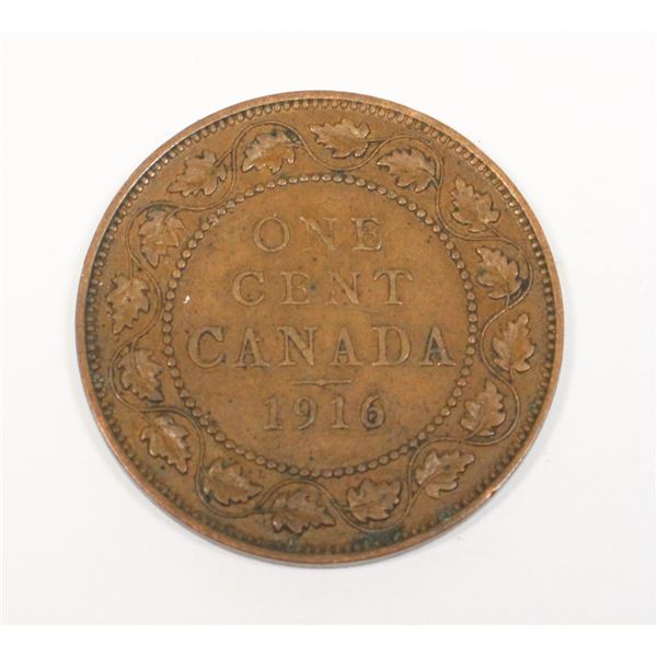 1916 CANADIAN LARGE CENT