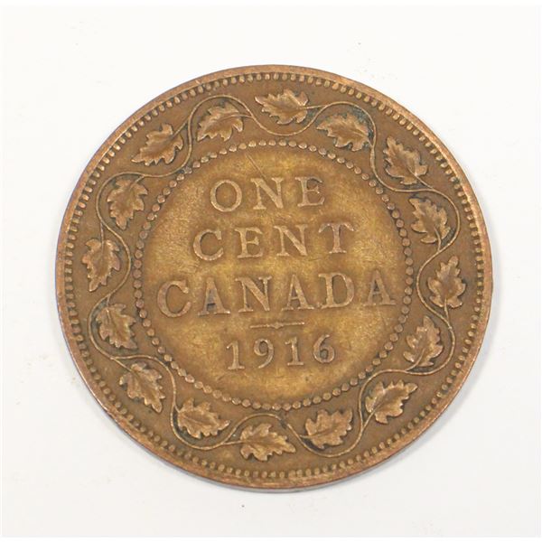 1916 CANADIAN LARGE CENT