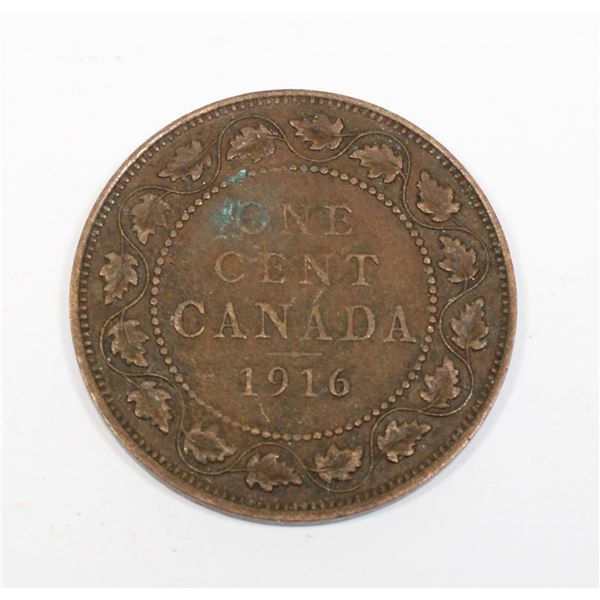 1916 CANADIAN LARGE CENT