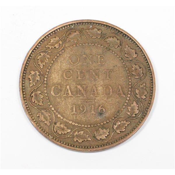 1916 CANADIAN LARGE CENT