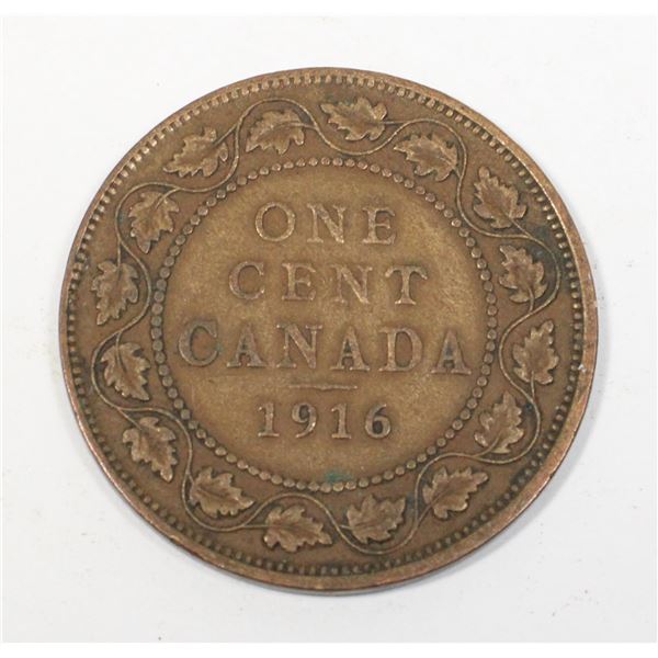 1916 CANADIAN LARGE CENT
