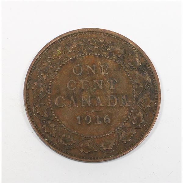 1916 CANADIAN LARGE CENT