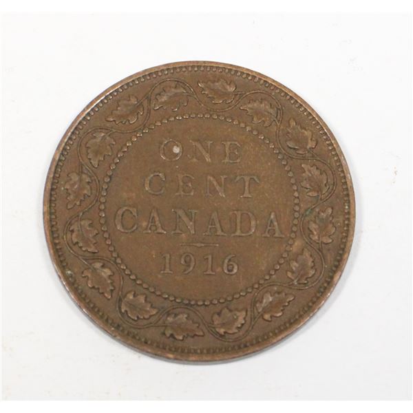 1916 CANADIAN LARGE CENT