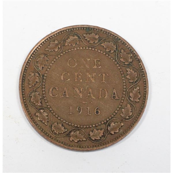 1916 CANADIAN LARGE CENT