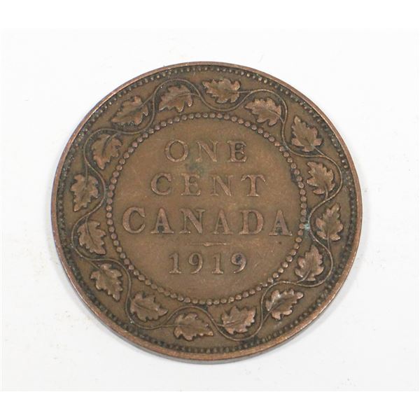 1919 CANADIAN LARGE CENT