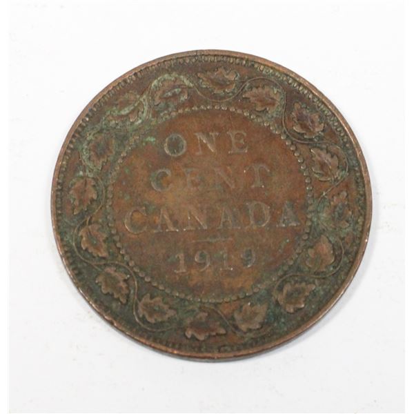 1919 CANADIAN LARGE CENT