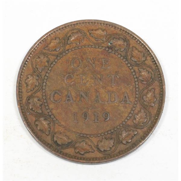 1919 CANADIAN LARGE CENT