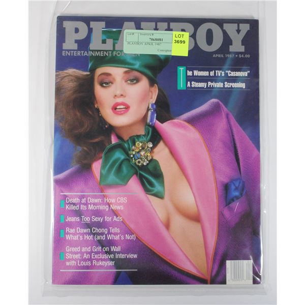 PLAYBOY APRIL 1987