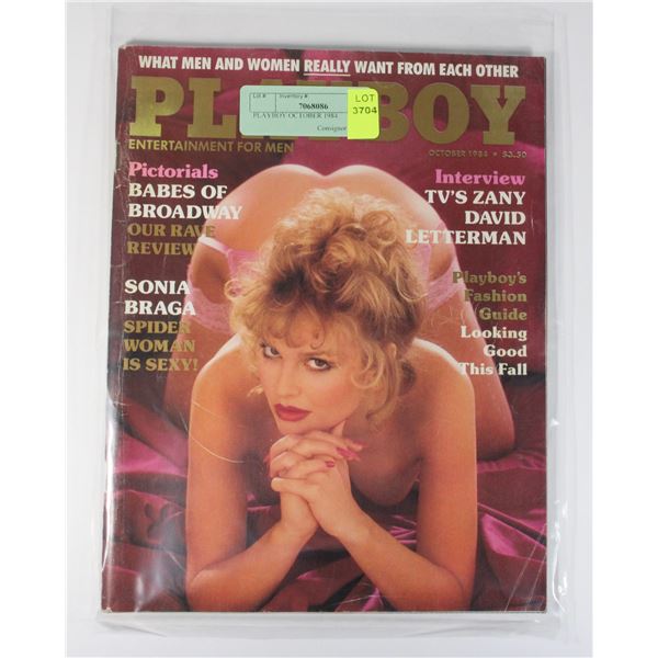 PLAYBOY OCTOBER 1984