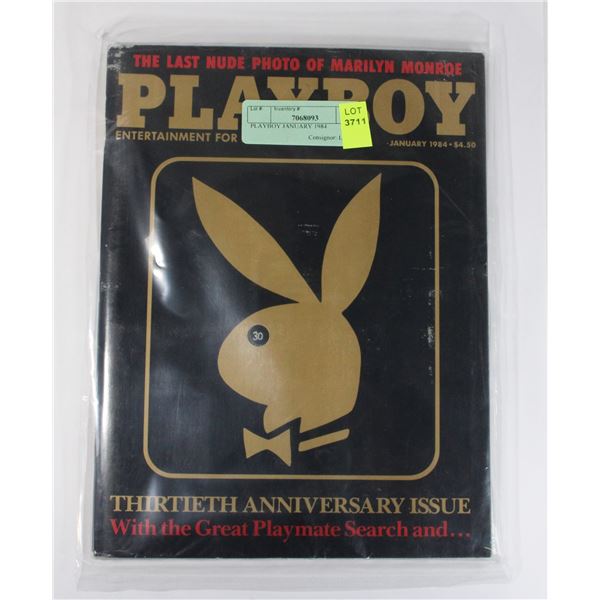PLAYBOY JANUARY 1984