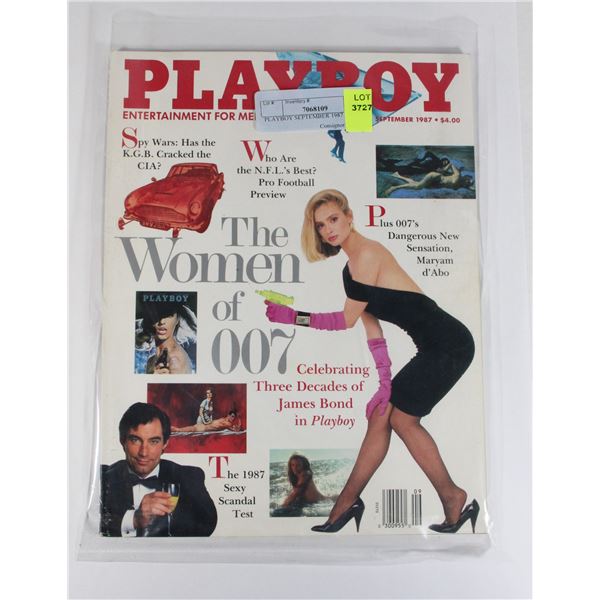 PLAYBOY SEPTEMBER 1987