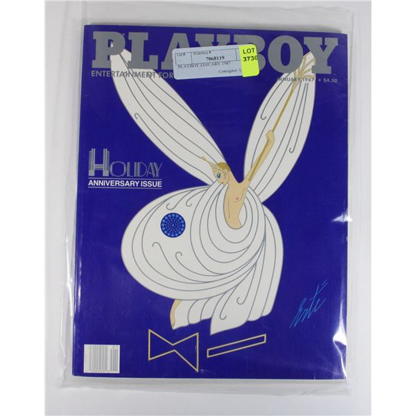 PLAYBOY JANUARY 1987