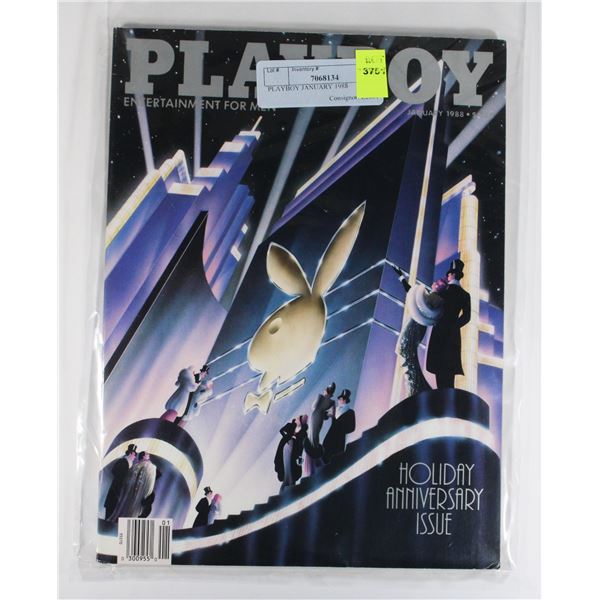 PLAYBOY JANUARY 1988