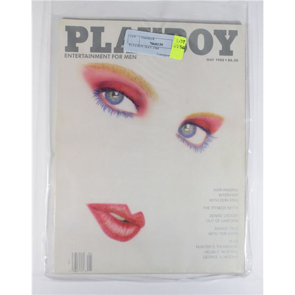 PLAYBOY MAY 1988