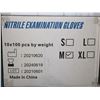 Image 1 : NEW CASE OF NITRILE EXAMINATION GLOVES SIZE MEDIUM