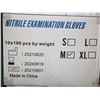 Image 1 : NEW CASE OF NITRILE EXAMINATION GLOVES SIZE MEDIUM