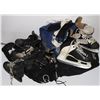 Image 1 : BOX OF USED HOCKEY EQUIPMENT