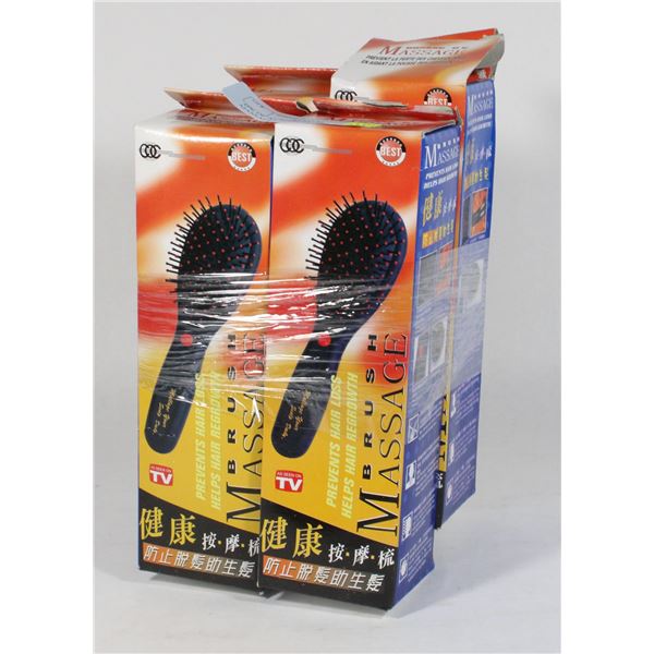 4PK OF AS SEEN ON TV BRUSH MASSAGE