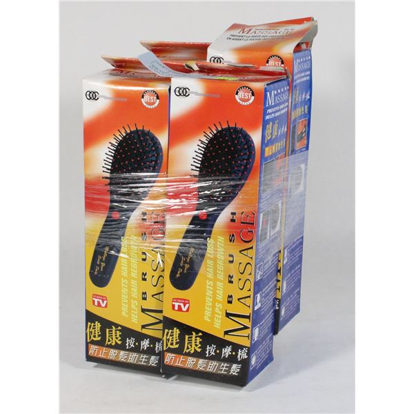 4PK OF AS SEEN ON TV BRUSH MASSAGE